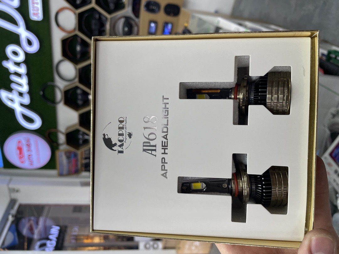 Умные LED-лампы головного света TACPRO AP618 с управлением через приложение (Bluetooth), Душанбе