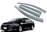 Дефлекторы окон с хром на Toyota Camry — фото 1 из 2