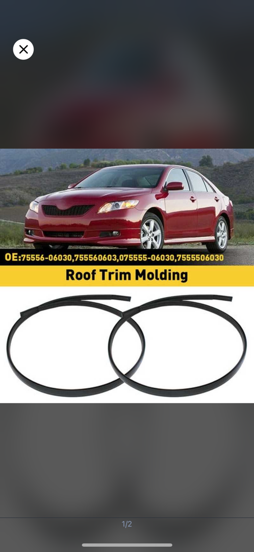 Резина на крышу от Toyota Camry 2, Душанбе