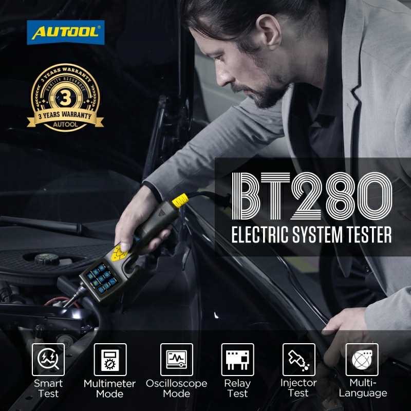 Тестер электрических цепей Autool BT280 launch thinkcar Xtool OBDSTAR Avtel, Душанбе