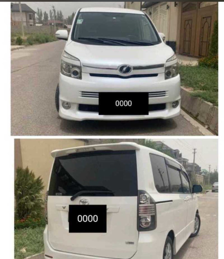 Не тонированные стекла для Toyota Voxy, Душанбе