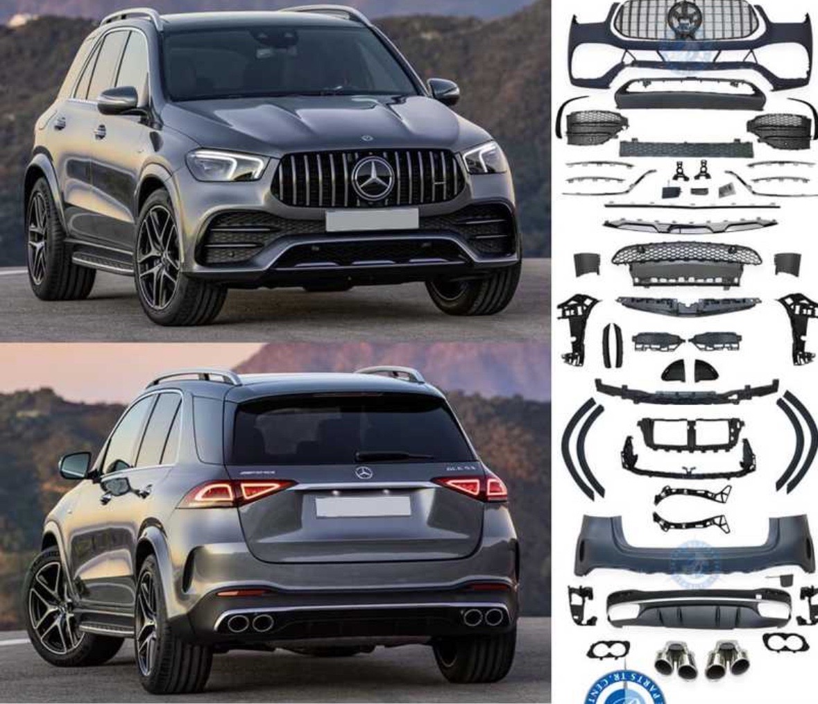 Полный Обвес На Mercedes Benz GLE, Душанбе