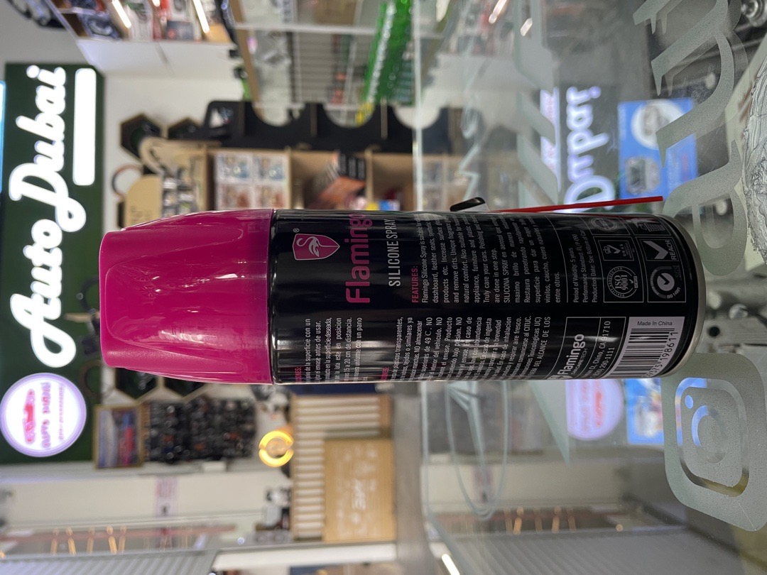 Силиконовый спрей для салона Flamingo Silicone Spray, Душанбе