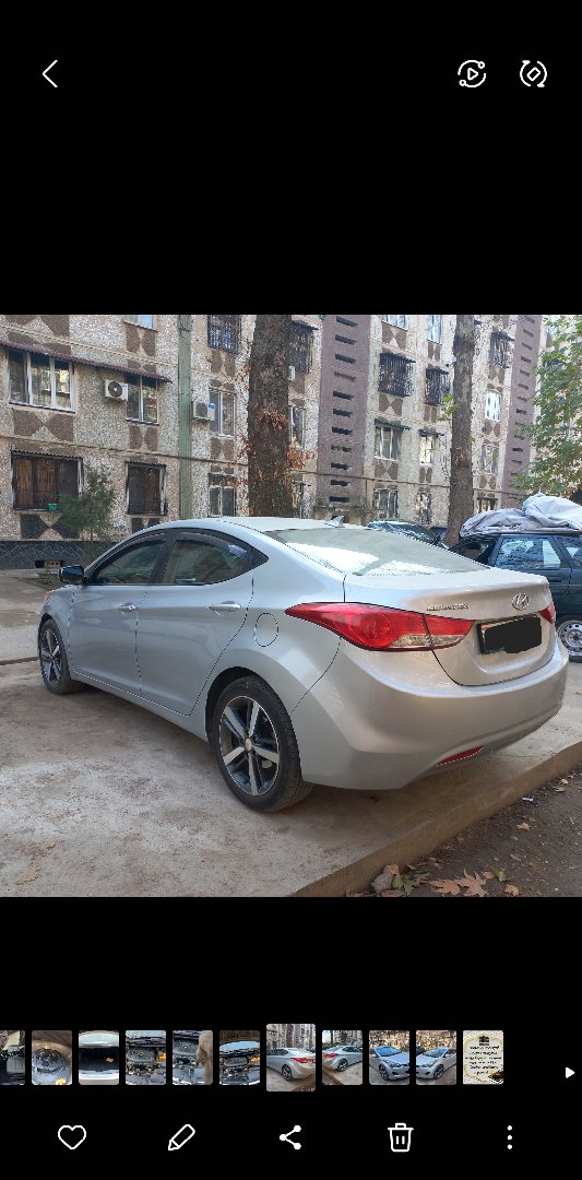 Hyundai Elantra, 2012, Душанбе