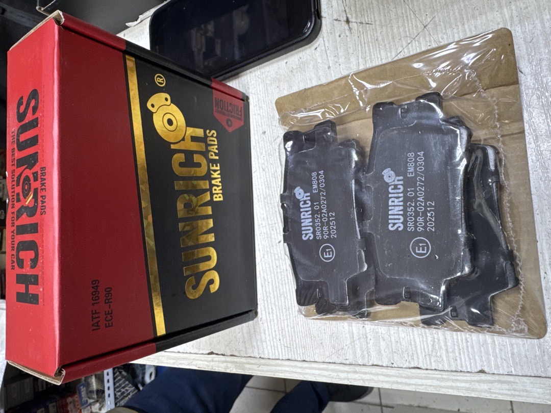 Тормозные колодки Sunrich, Душанбе