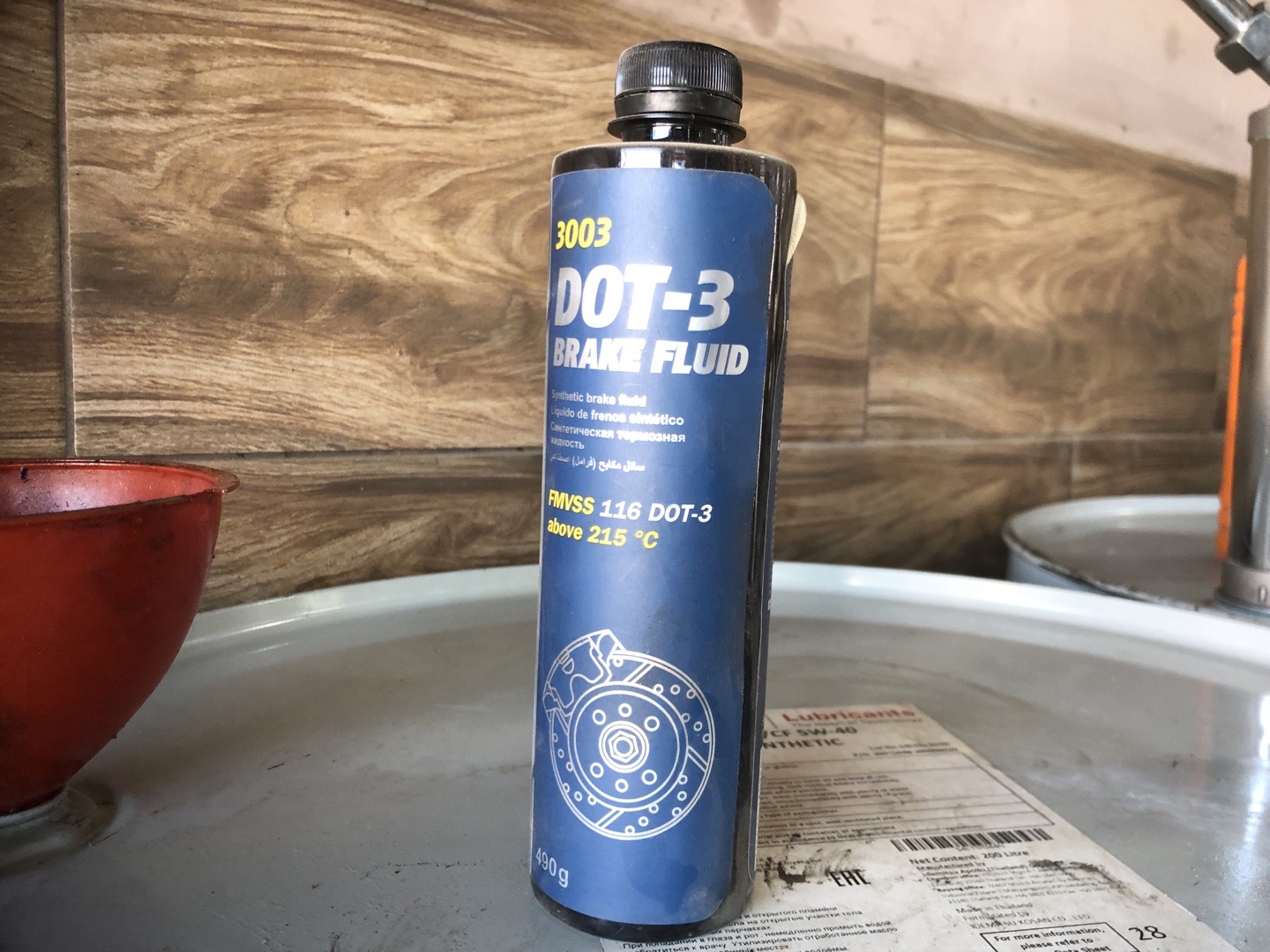 Тормозная жидкость DOT-3 Brake Fluid, Душанбе
