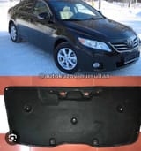 Шумоизоляция капота от Toyota Camry 2 — фото 3 из 3