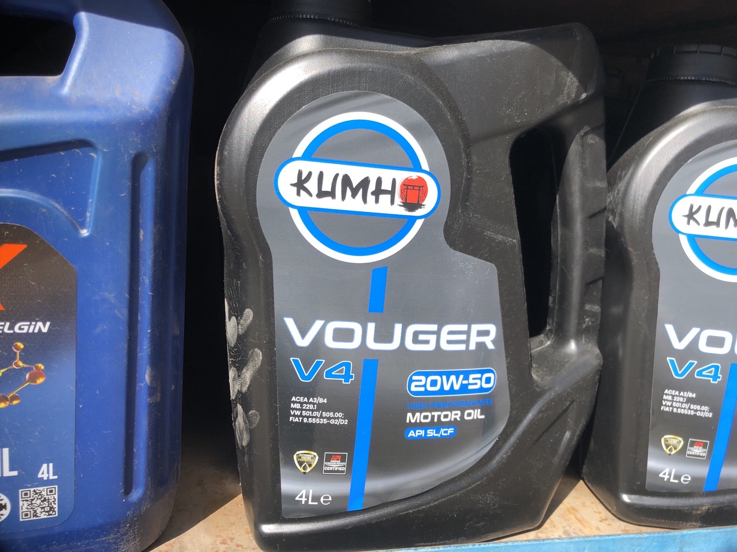 Моторное масло KUMHO Vouger V4, Душанбе