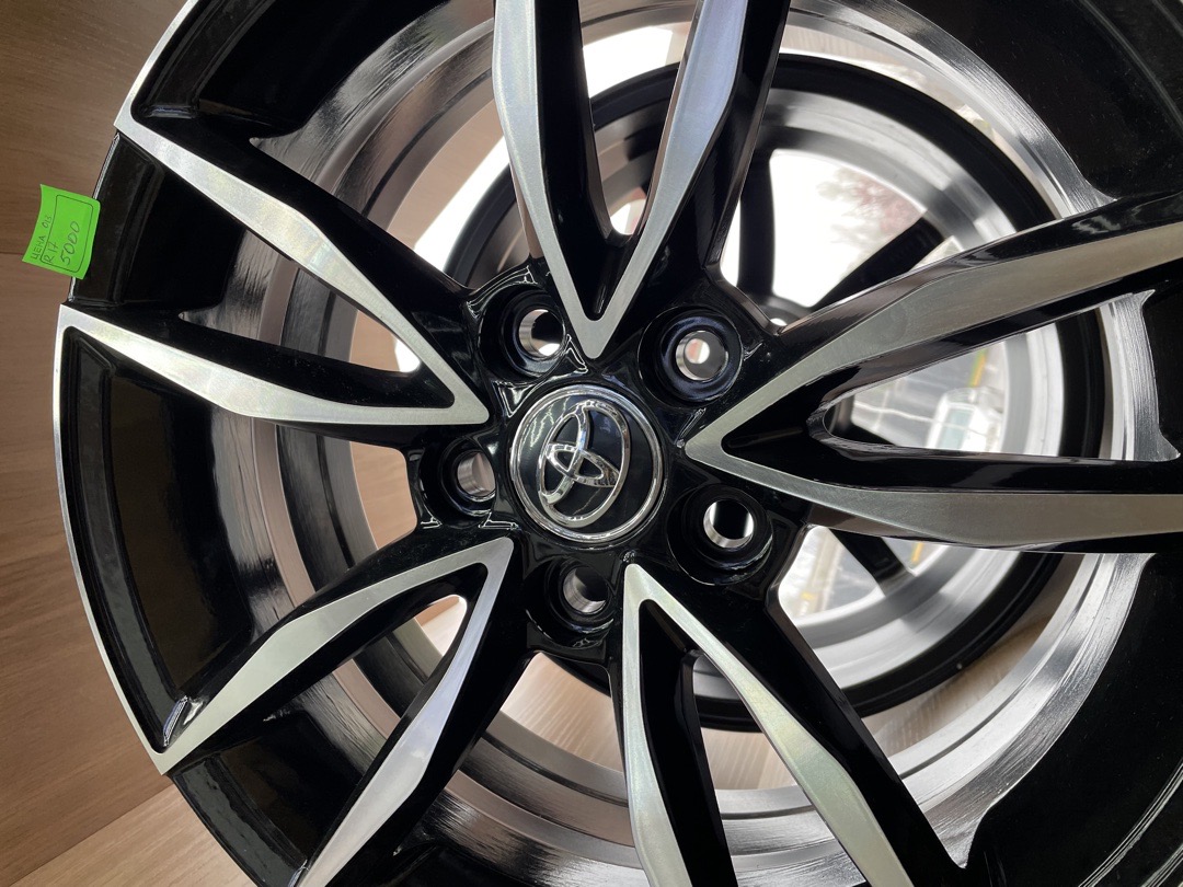 Диски литые R17 Toyota Sport-Style Black Machined, Душанбе