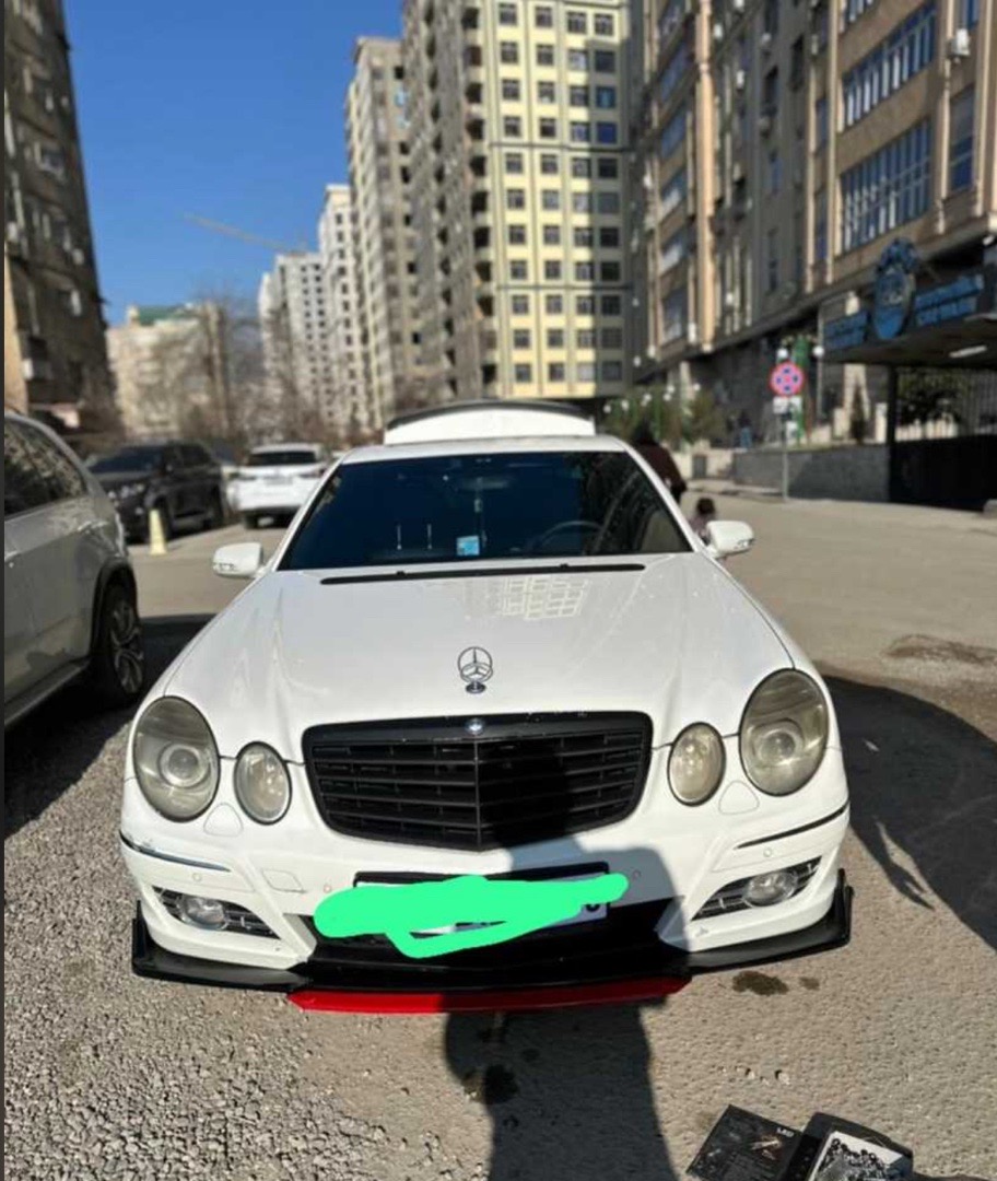 Универсальная губа на Mercedes Benz W211, Душанбе