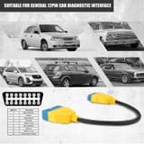 Кабель-удлинитель 41 см GM12pin OBD2 launch thinkcar XTOOL OBDSTAR Avtel — фото 6 из 6
