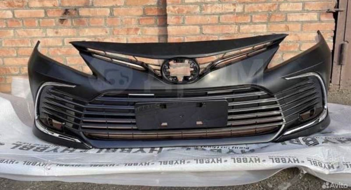 Передний бампер в сборе от Toyota Camry 6 2021, Душанбе