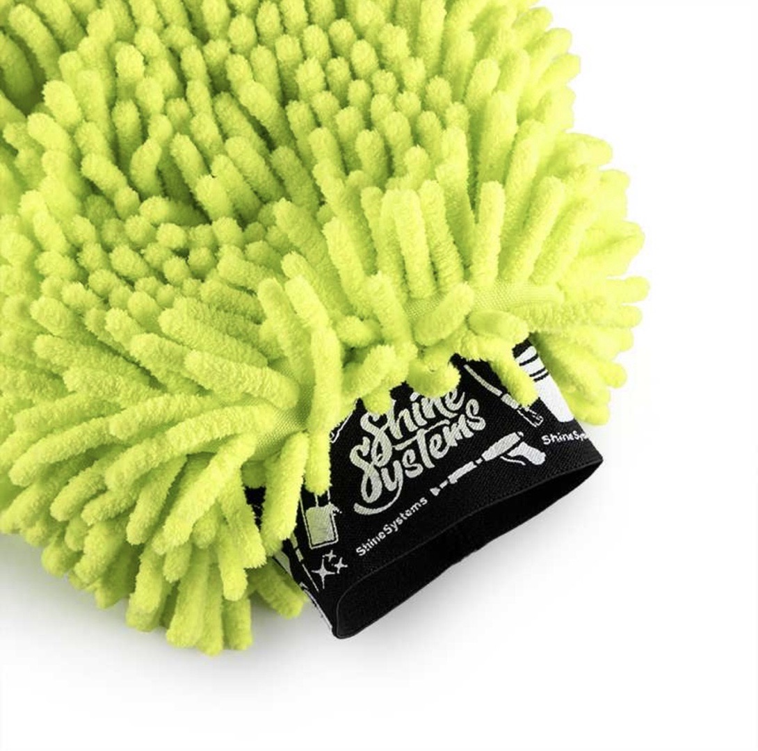 Шенилловая рукавица для мойки кузова Shine Systems Chenille Wash Mitt, Душанбе