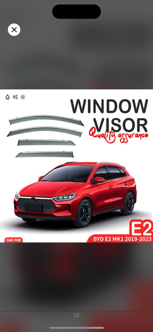 Ветерок хром для BYD E2, Душанбе