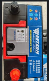 Аккумулятор Western 50 a'h — фото 1 из 2