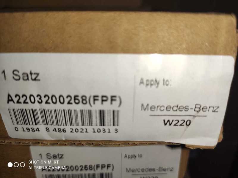 Блок клапанов пневмоподвески Mercedes-Benz w220, Душанбе