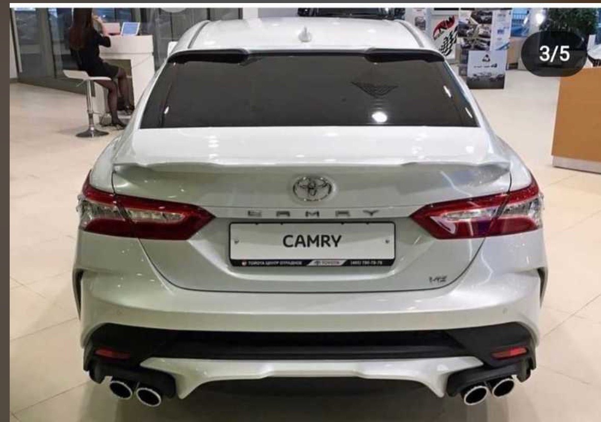 Обвес на Toyota Camry 70, Душанбе