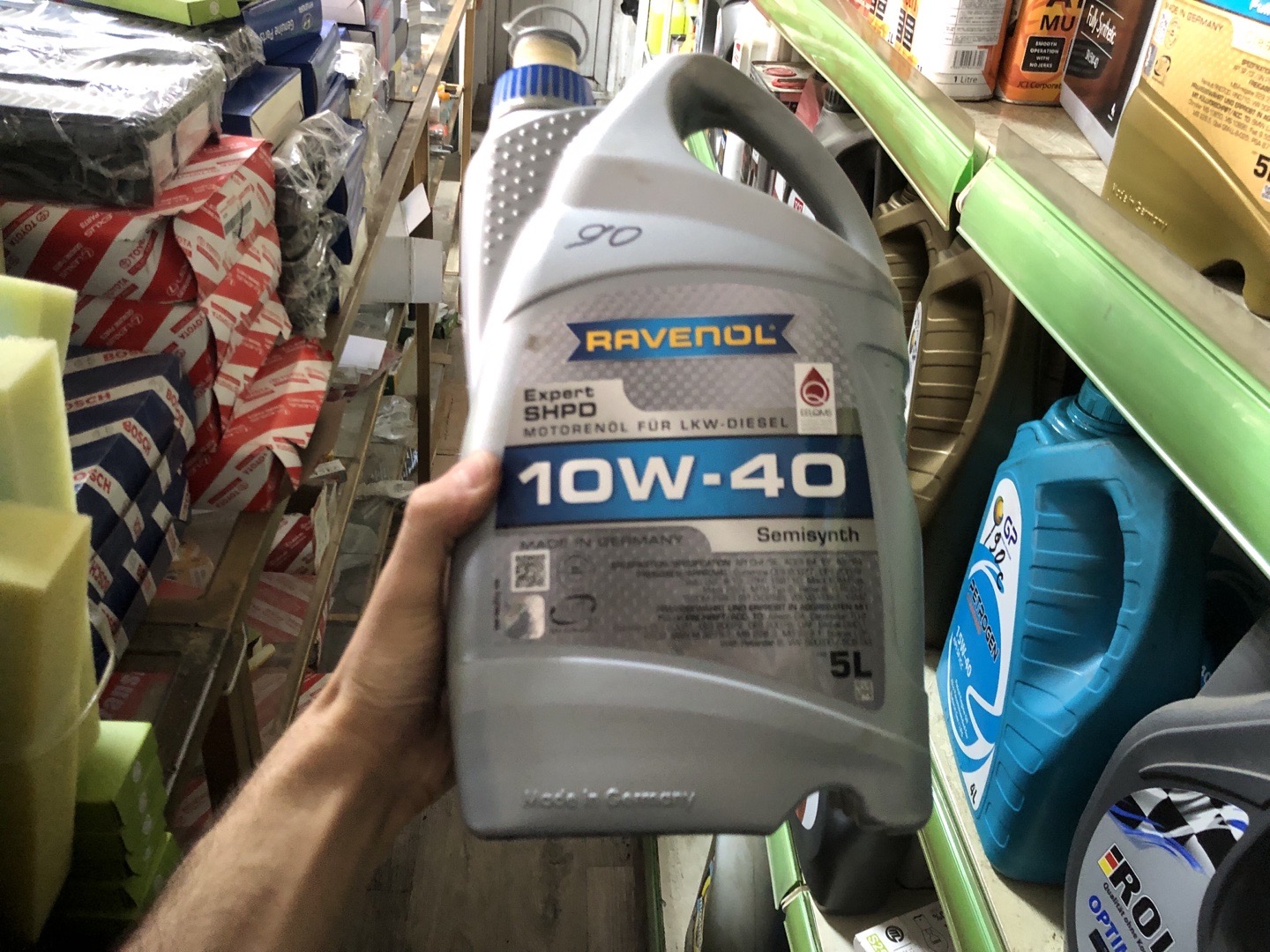 масло Ravenol Expert SHPD 10W-40, Душанбе