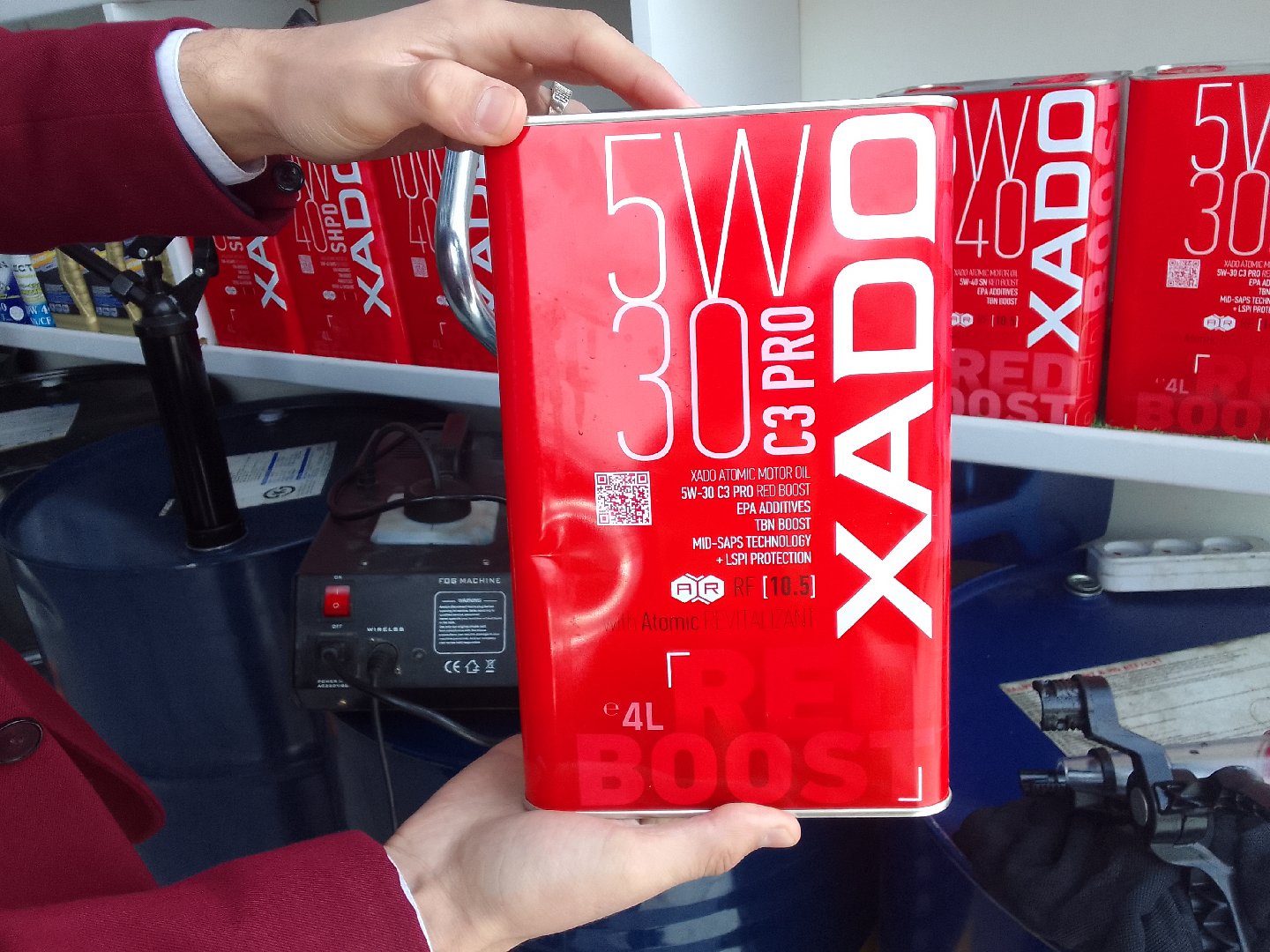 Ин равгвни мухарик (масло) яке аз махсулоти баландсифати бренди XADO 5w30, Душанбе