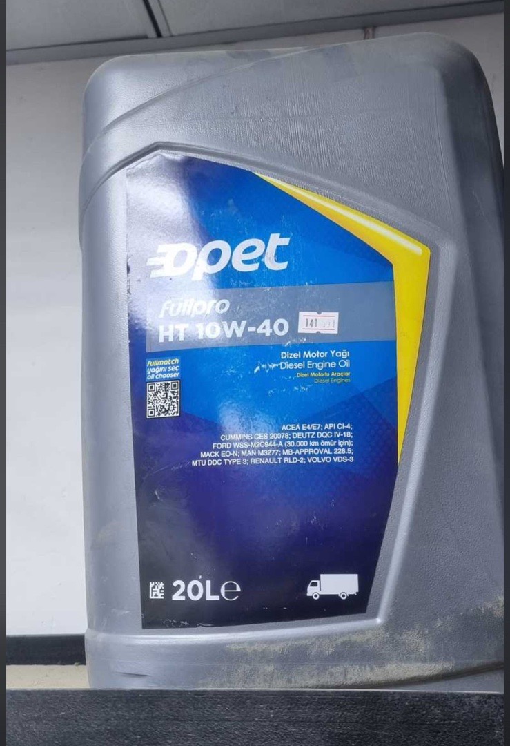 Масло Opet 10/40 20 L, Душанбе