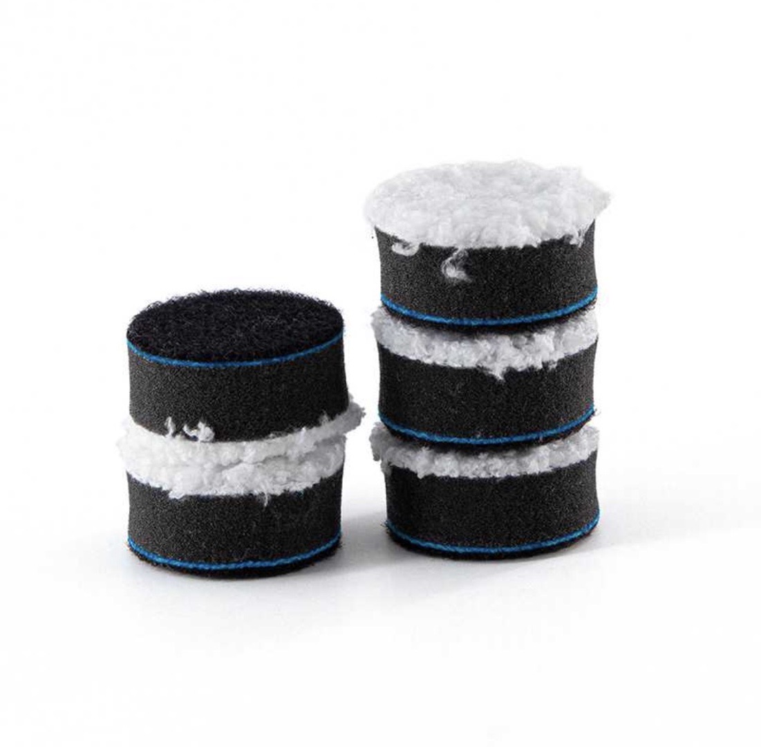 Shine Systems Microfiber Pad Set - комплект микрофибровых кругов 30 мм, 5 шт, Душанбе