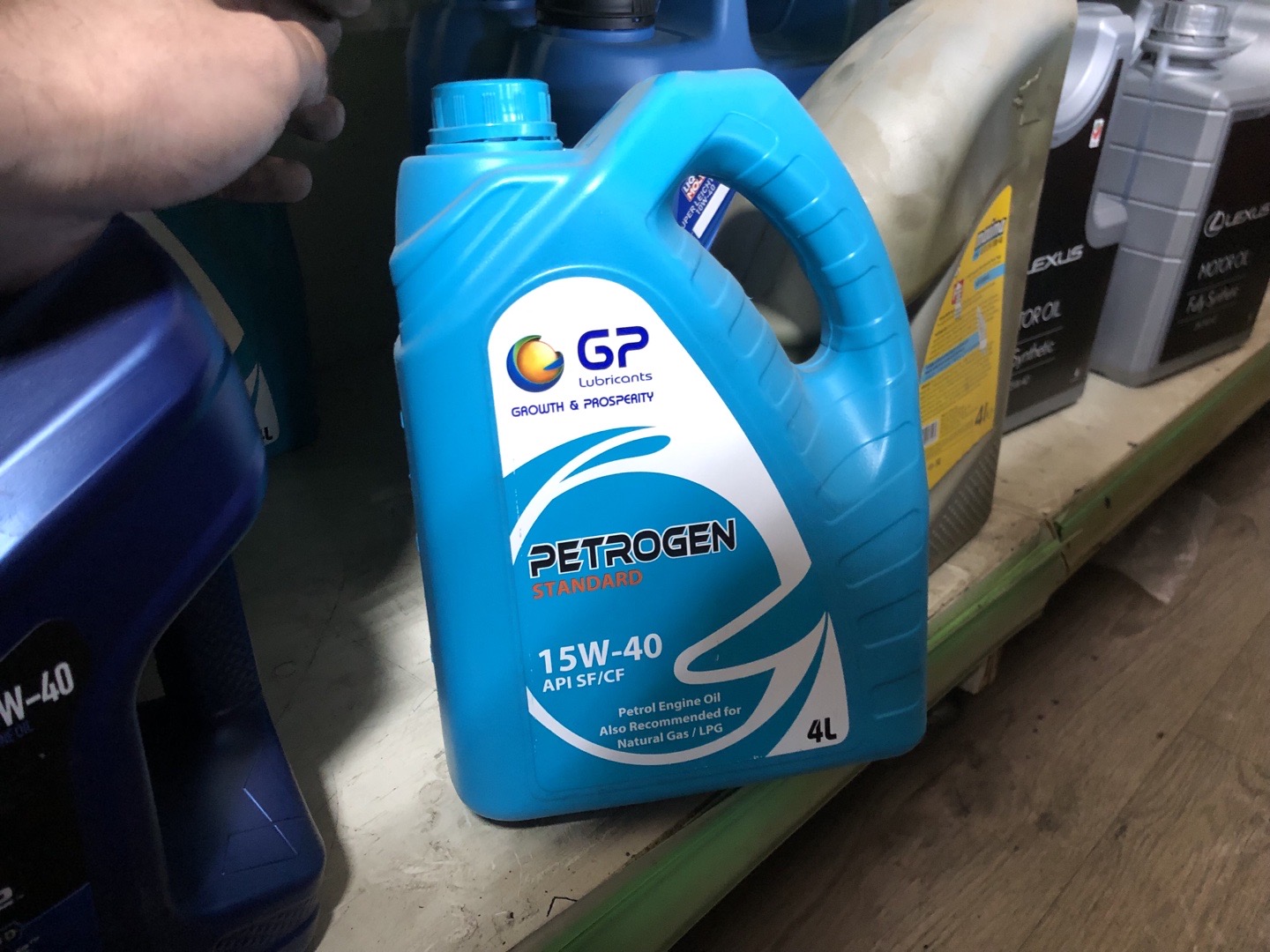 масло GP Petrogen Standard 15W-40., Душанбе