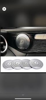 Накладки Колонки От Mersedes Benz — фото 2 из 2