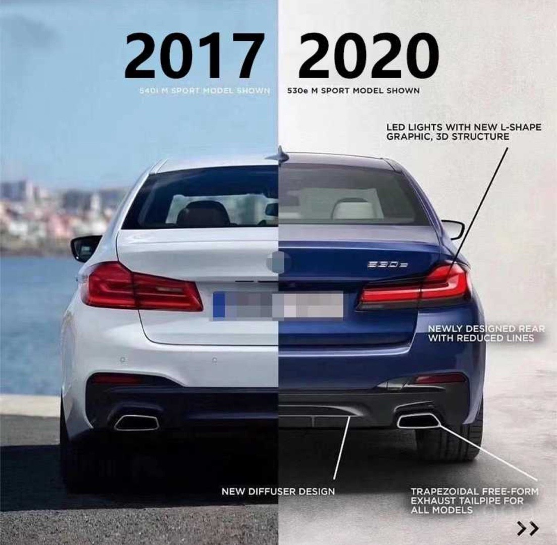 Задние стоп фары Led для BMW G30, Душанбе