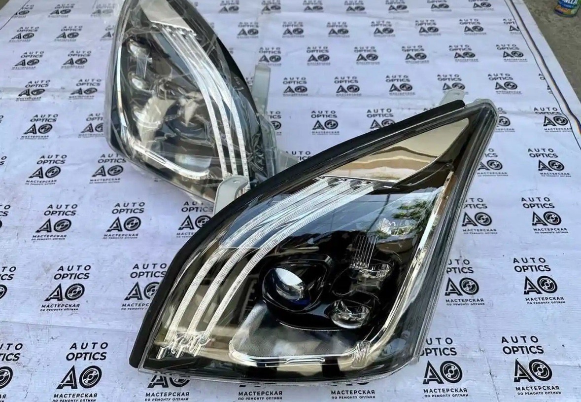 Фара toyota prado 1 2003-2009 tuning в стиле w222, Душанбе