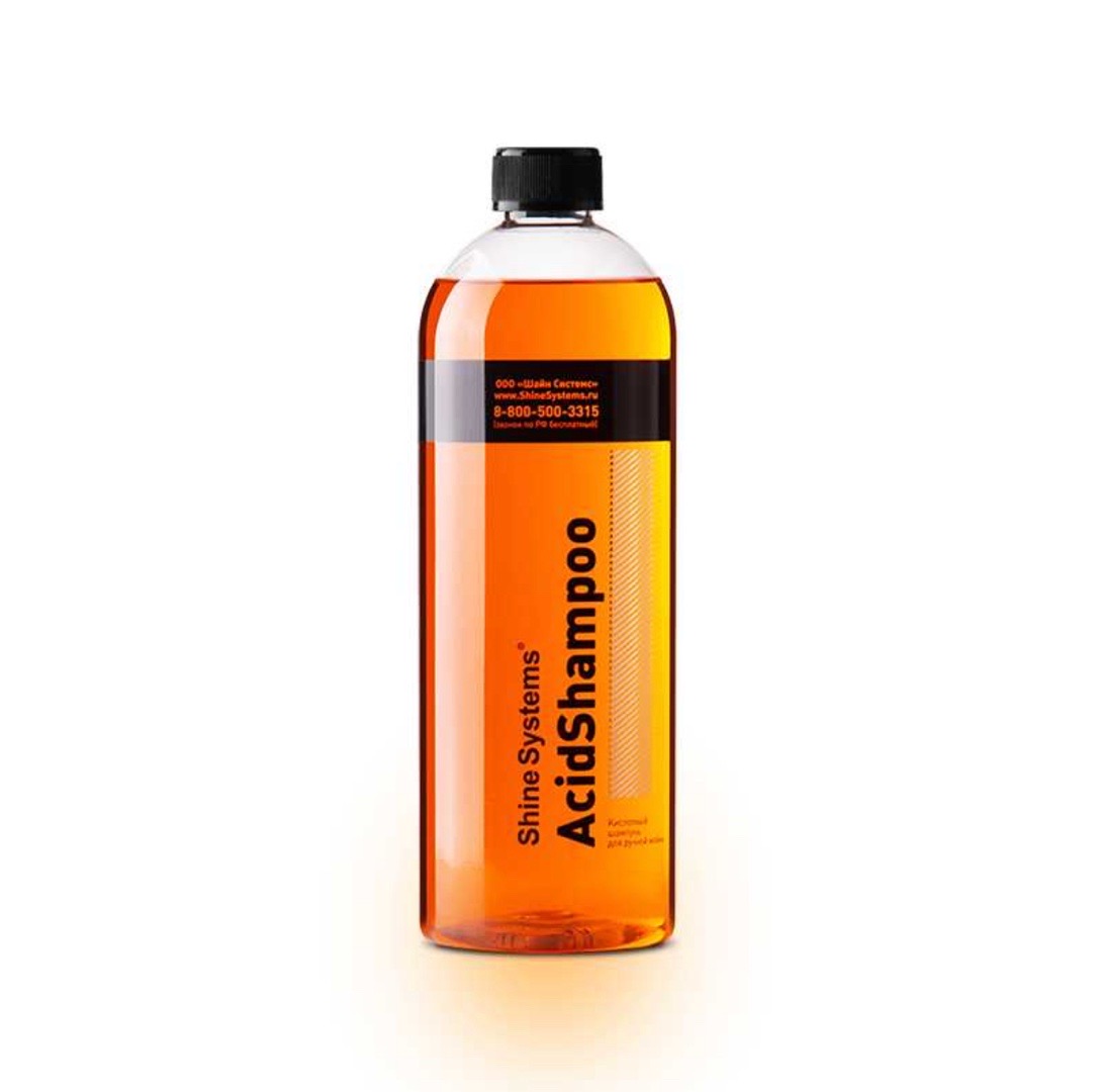 Shine Systems AcidShampoo - кислотный шампунь для ручной мойки, 750 мл, Душанбе