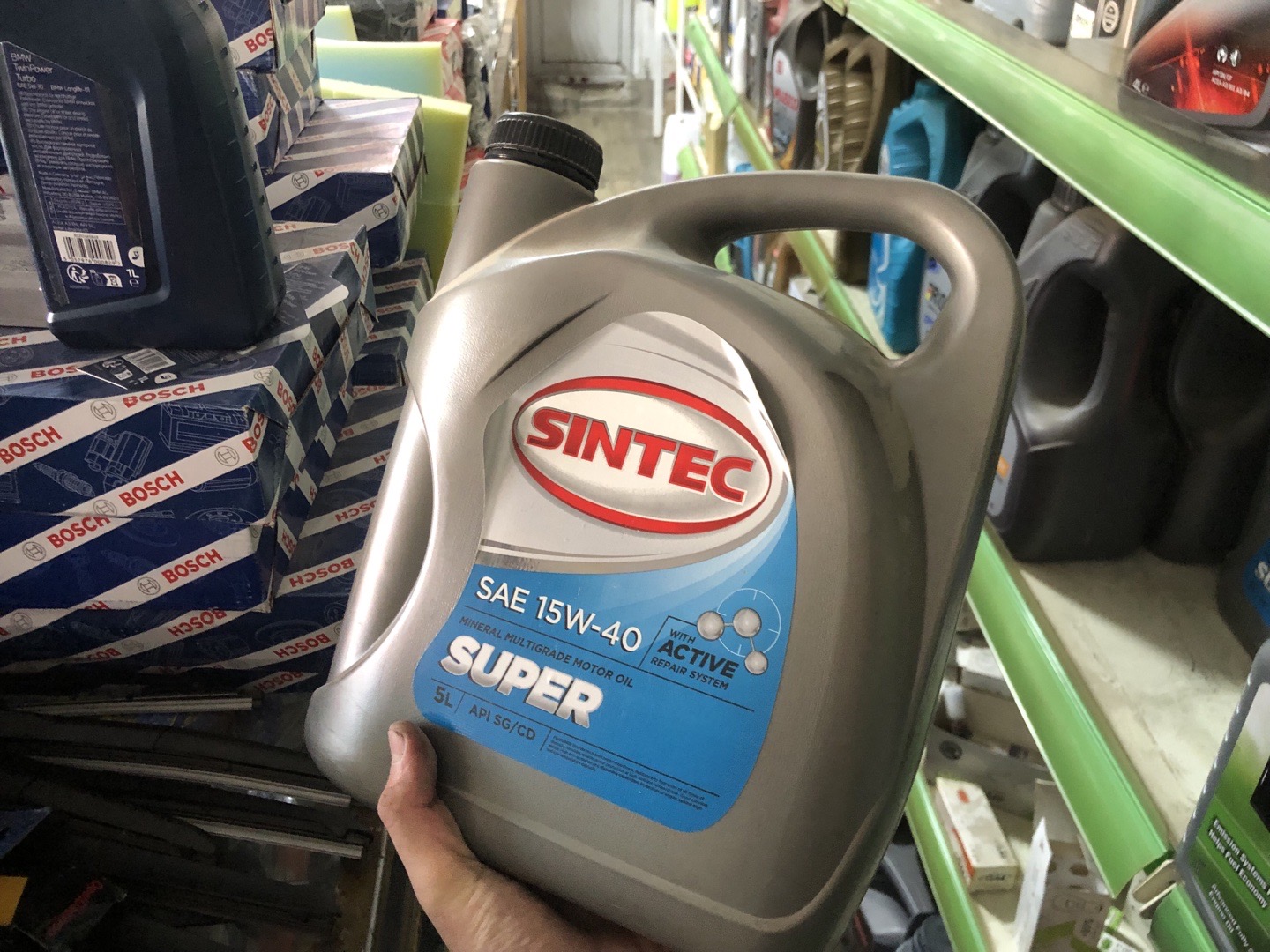 равғани муҳаррики SINTEC Super 15W-40, Душанбе