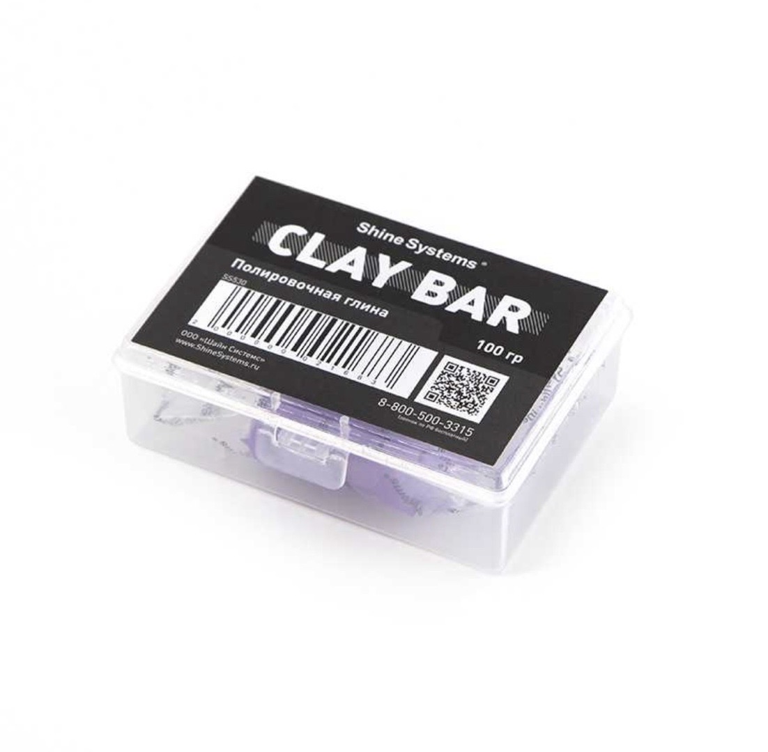Shine Systems Clay Bar - Полировальная Глина 100гр, Душанбе
