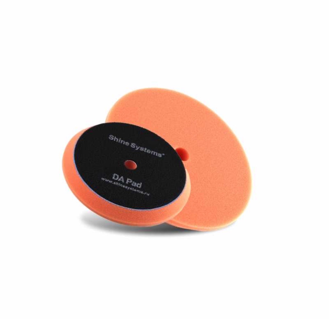 Shine Systems DA Foam Pad Orange - полировальный круг мягкий, Душанбе