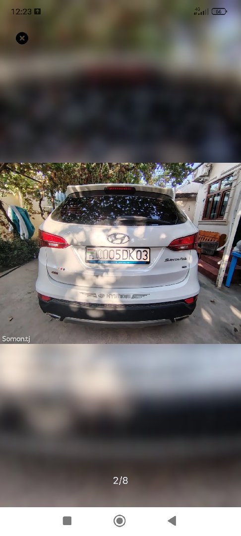 Hyundai Santa Fe, 2014, Бохтар