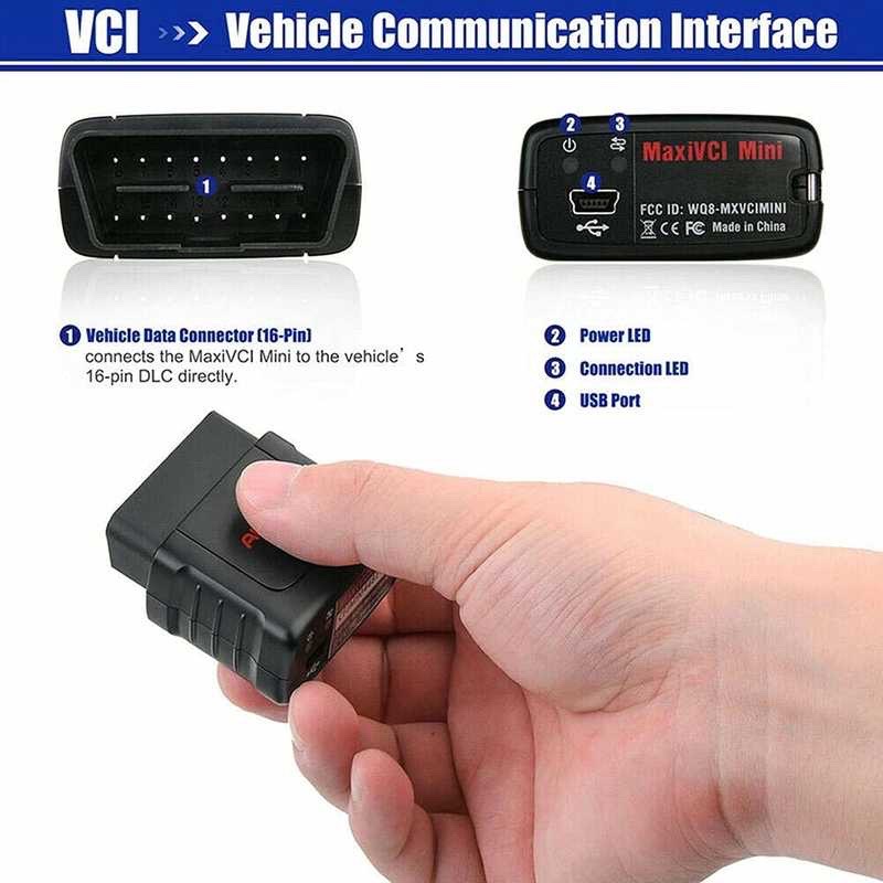 Диагностический интерфейс Autel MaxiSys MaxiVCI VCI Mini Bluetooth, Душанбе