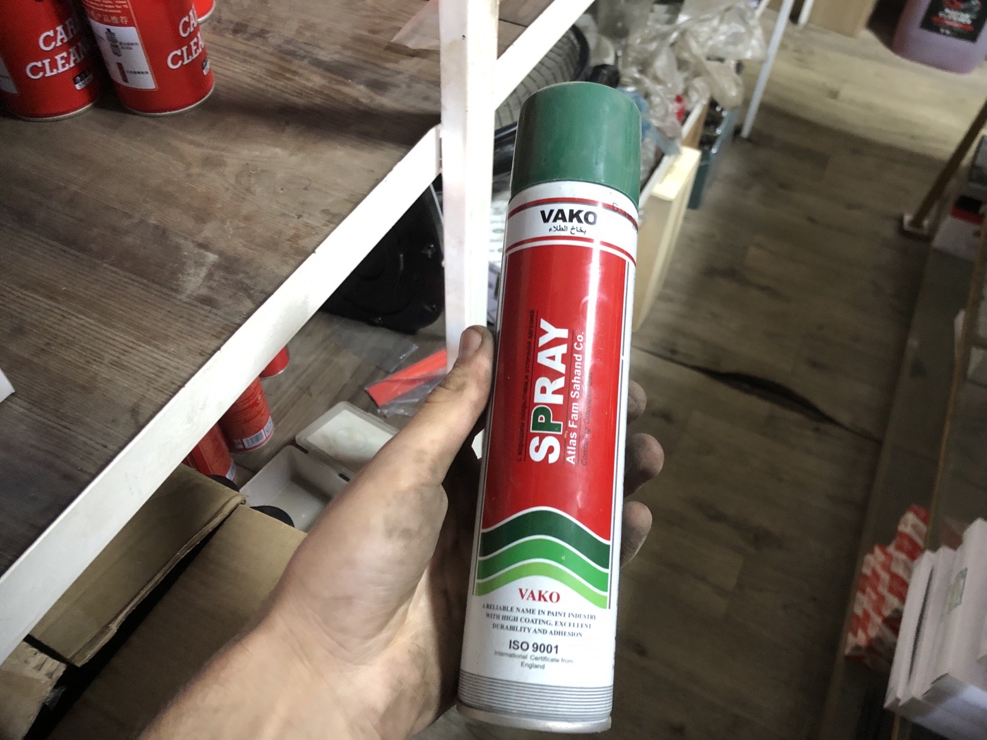 аэрозольная краска Vako, Душанбе