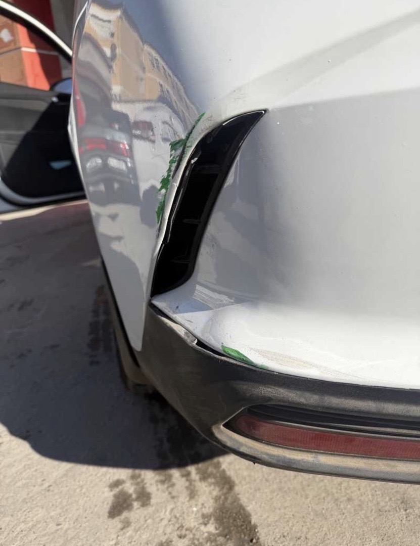 Заглушка на задний бампер от Hyundai Solaris 2020, Душанбе