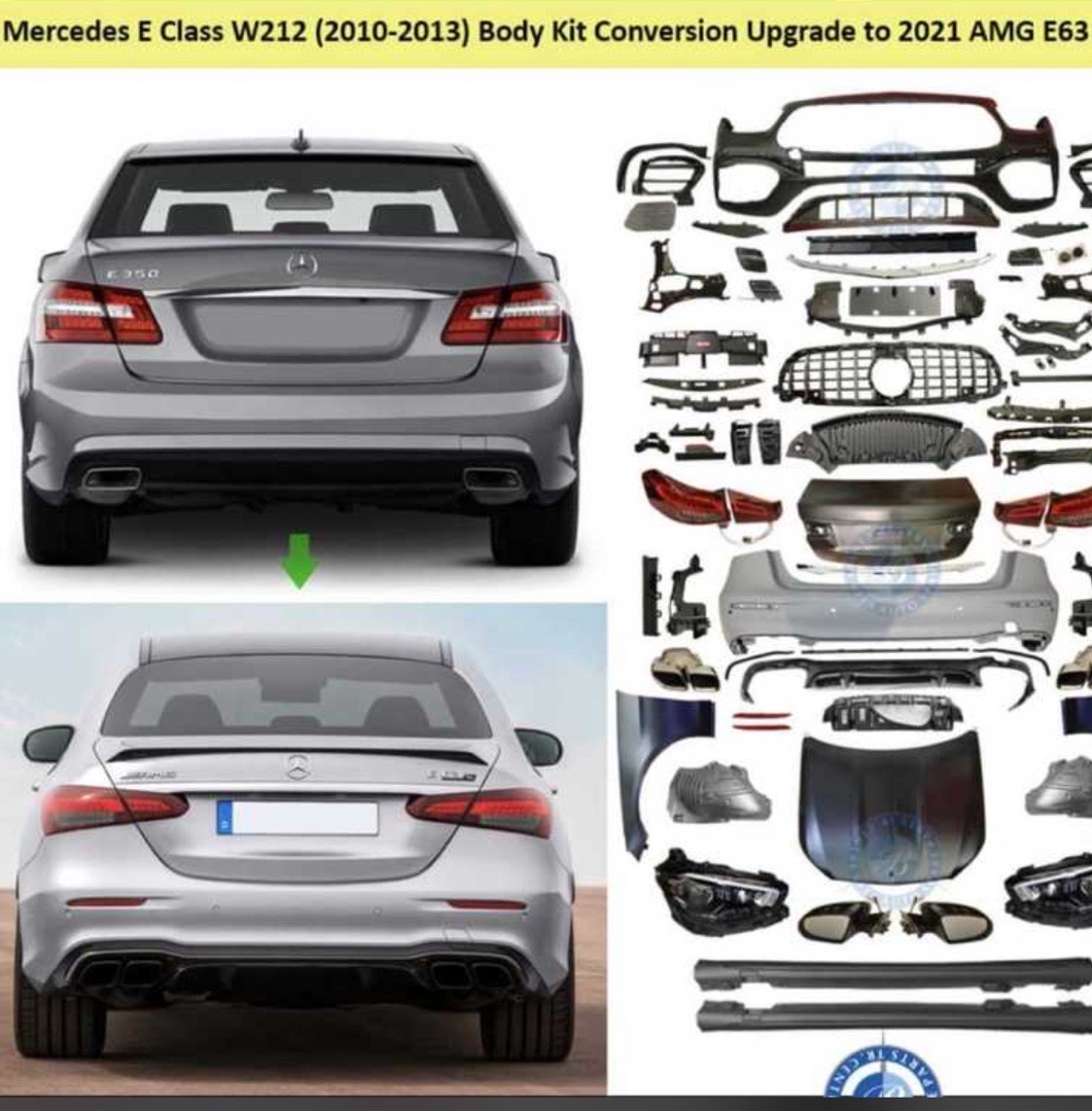 Обвес на Mercedes benz W212 W213, Душанбе