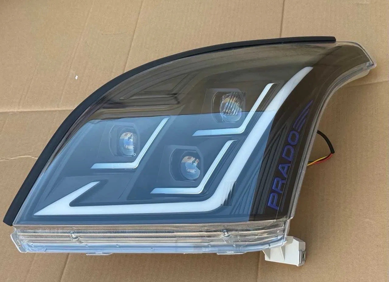 Фары на Toyota Prado (1 линза, LED), Душанбе