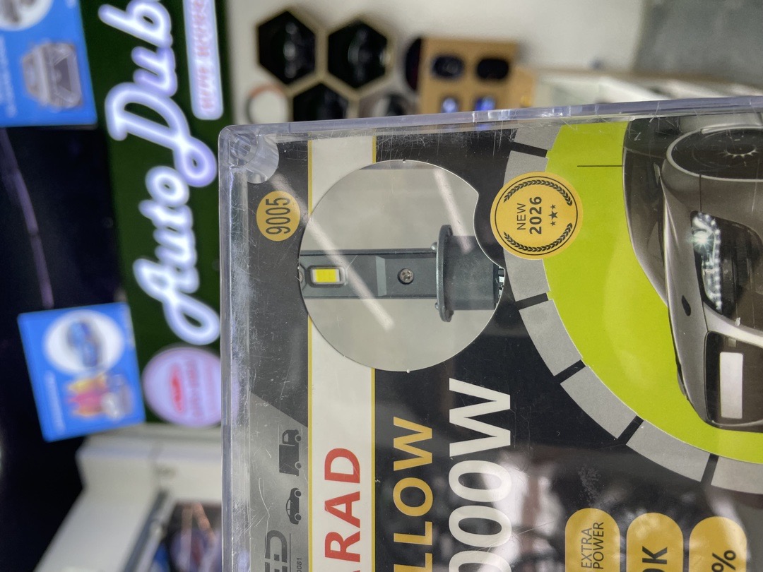 Противотуманные LED-лампы ARAD Yellow (3800K / цоколь 9005), Душанбе