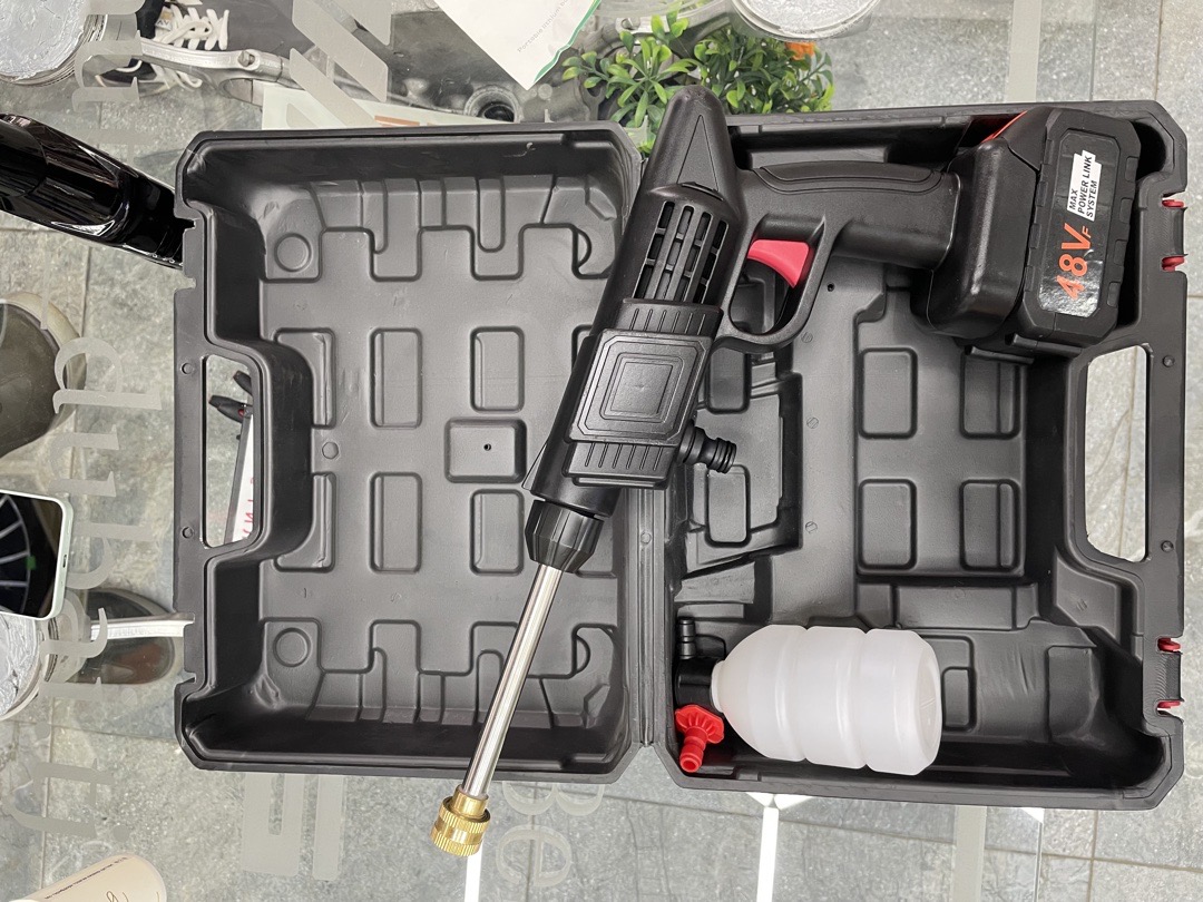 Аккумуляторная мойка высокого давления (Cleaning Gun) в кейсе, Душанбе