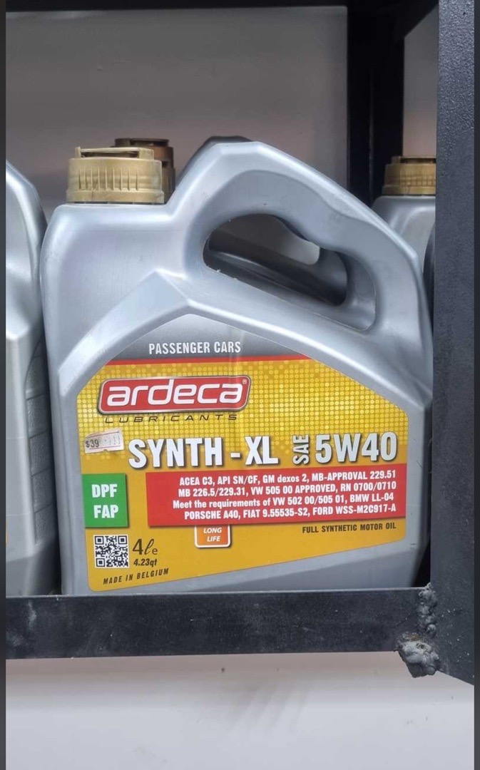 Масло Andreca 5/40 4 L, Душанбе