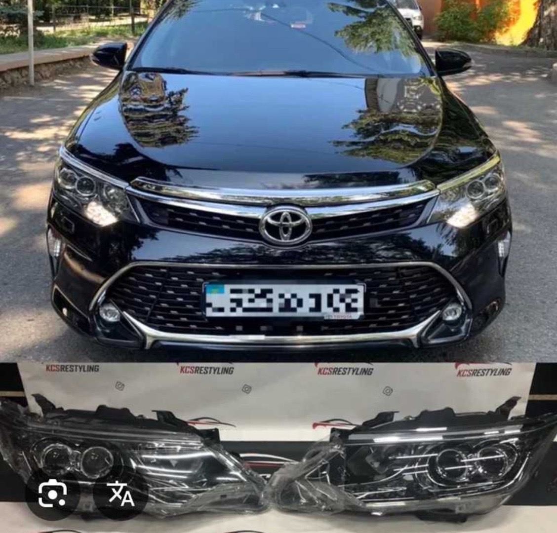 Передние фары эксклюзив для Toyota Camry 5, Душанбе