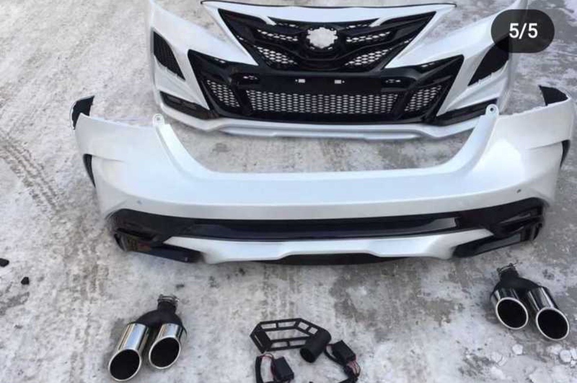 Обвес на Toyota Camry 70, Душанбе
