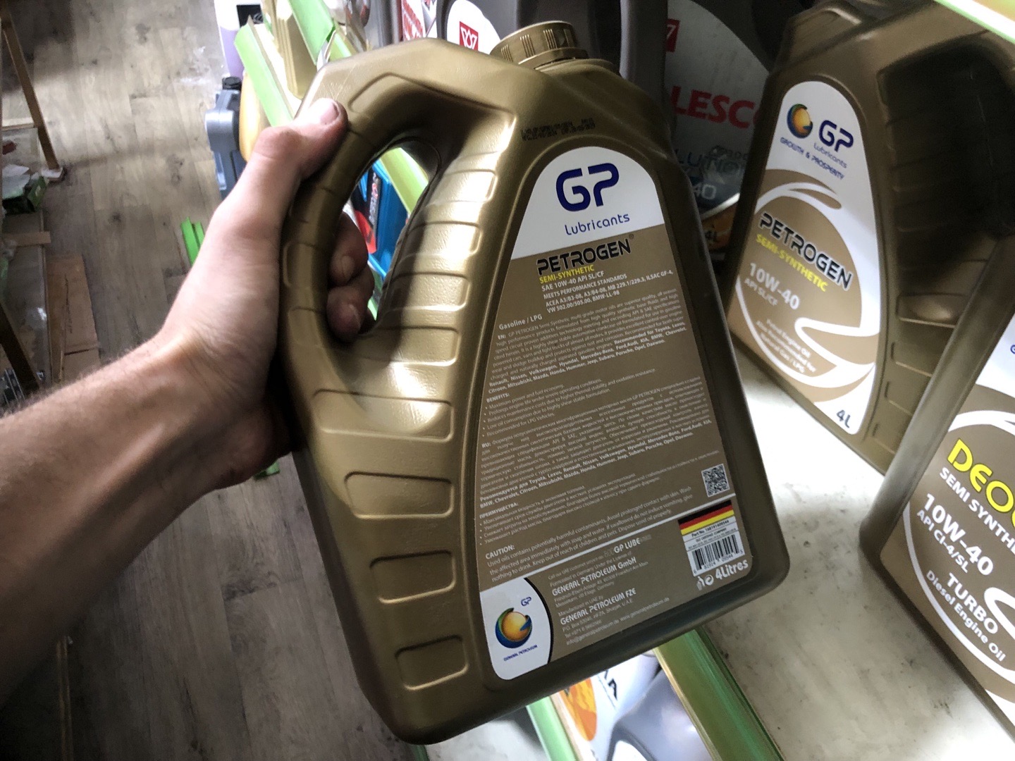 GP Petrogen Semi-Synthetic 10W-40, Душанбе