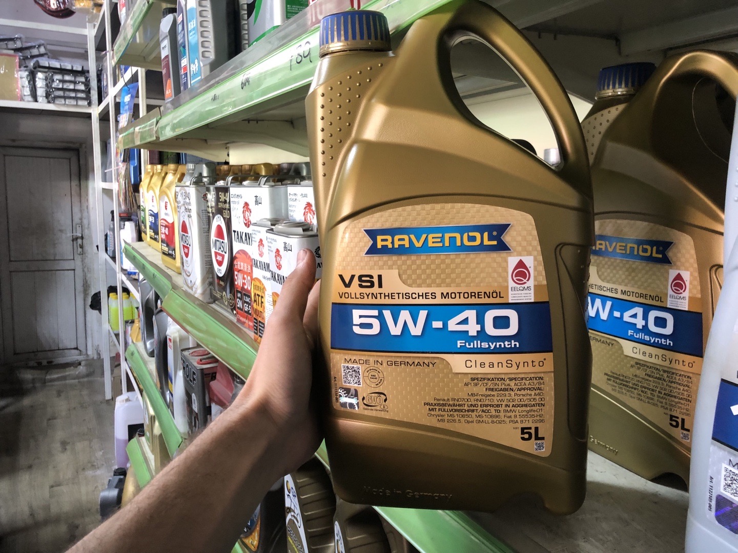 моторное масло Ravenol VSI 5W-40, Душанбе