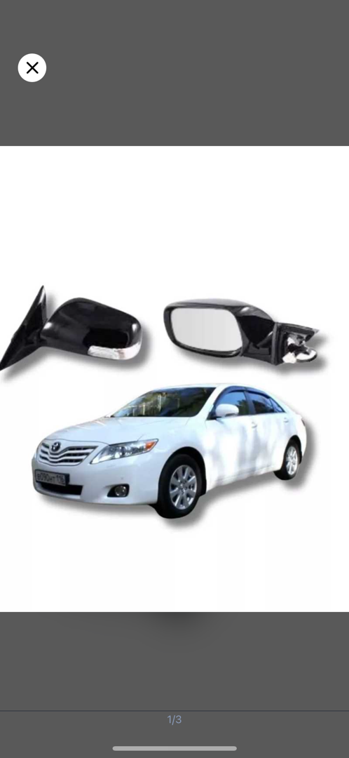 Боковые зеркала с повотникос на Toyota Camry, Душанбе