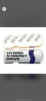 Эмблема Hybrid Synergy Drive — фото 1 из 2