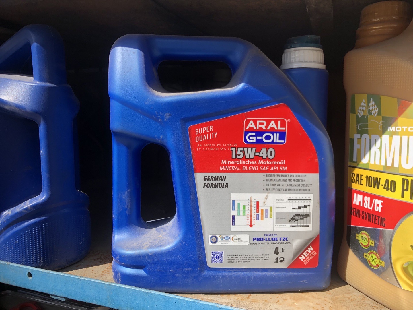 Aral G-Oil 15W-40, Душанбе
