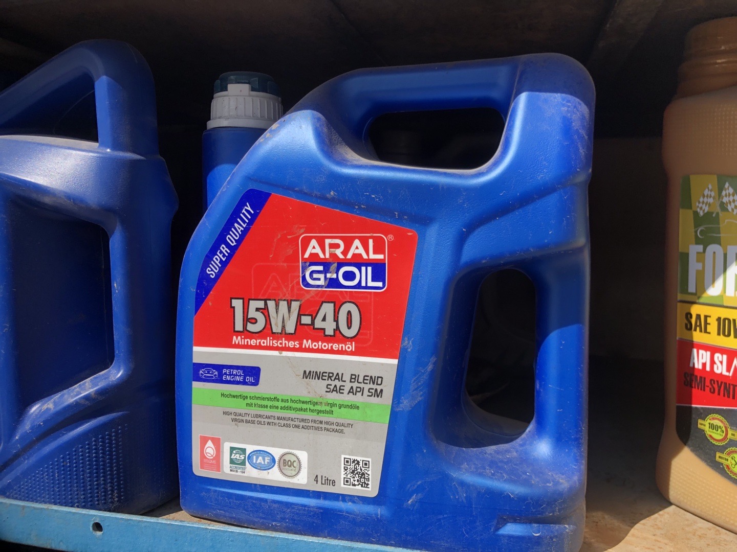 Aral G-Oil 15W-40, Душанбе